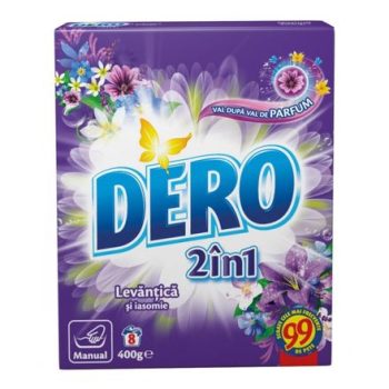 Detergent rufe pudra manual 400 gr Dero