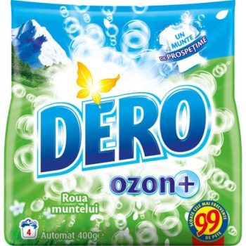 Detergent rufe pudra automat 400 gr Dero