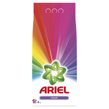 Detergent rufe pudra automat 8 kg Ariel