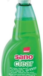Detergent geamuri 1 litru Sano Green cu pulverizator