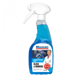 Solutie pentru curatat geamuri si oglinzi 750 ml Misavan Profesional Dr Stephan cu pulverizator