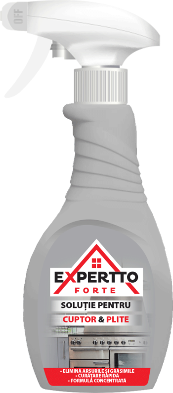Detergent pentru cuptoare si plite 500 ml Expertto