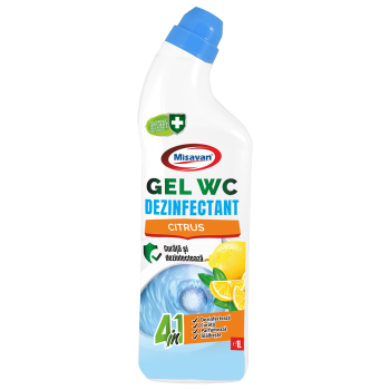 Dezinfectant gel toaleta citrus 1 litru Misavan